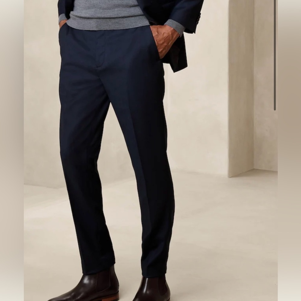 NWT Banana Republic Men’s slim fit suit trouser
